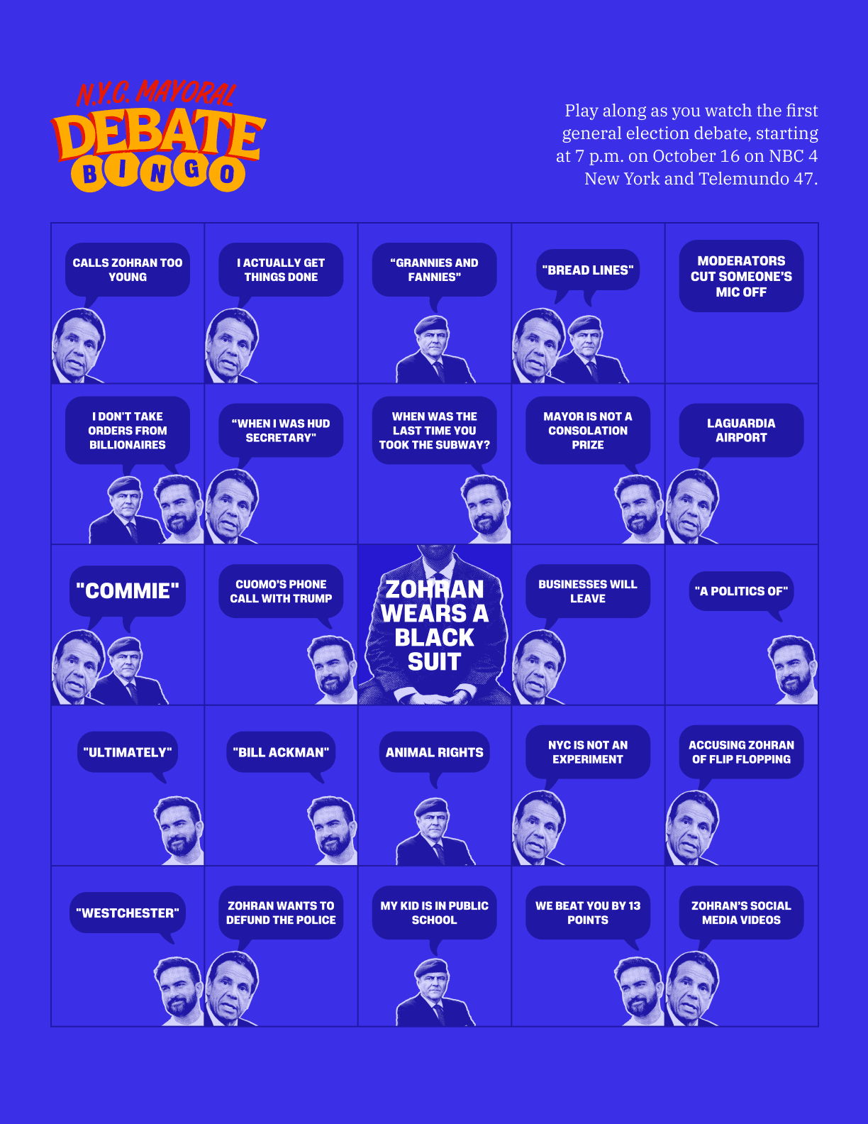 Bingo Board #6