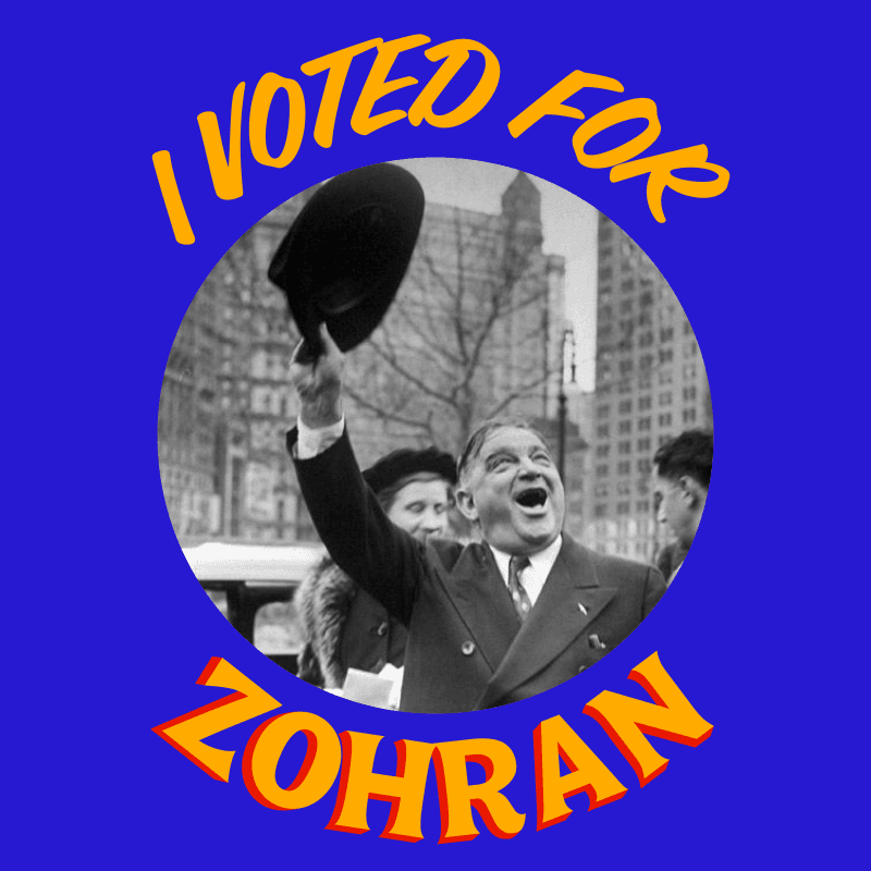 I voted for Zohran