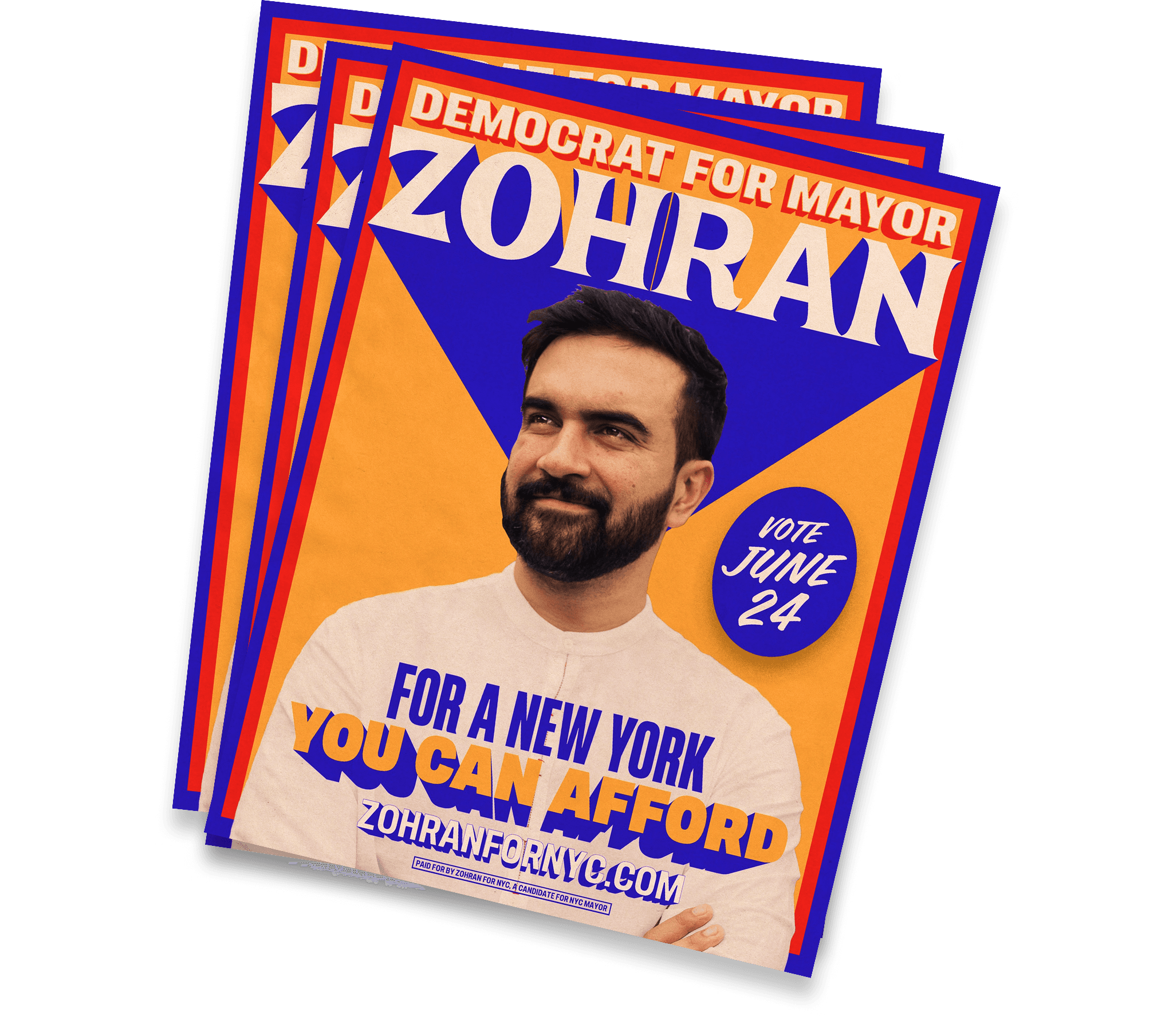 Printable Zohran for NYC posters