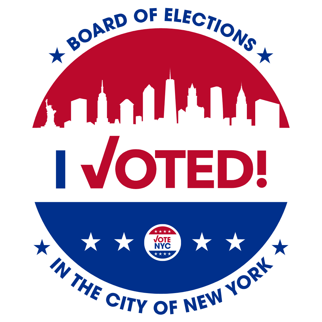 I Voted sticker